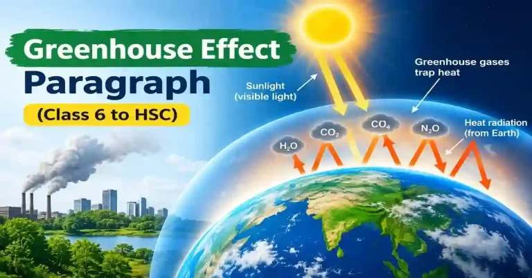 Greenhouse Effect Paragraph