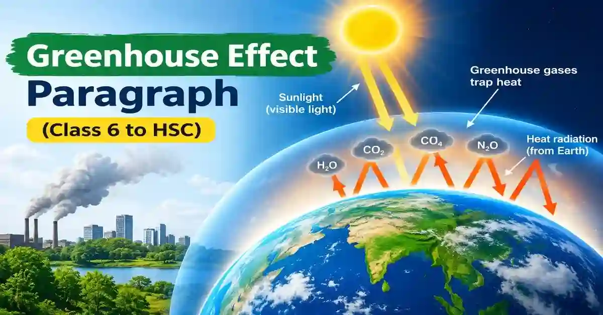 Greenhouse Effect Paragraph
