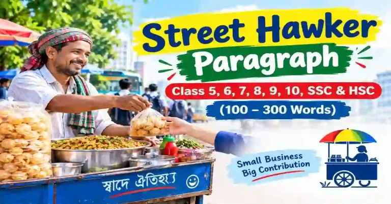 Street Hawker Paragraph