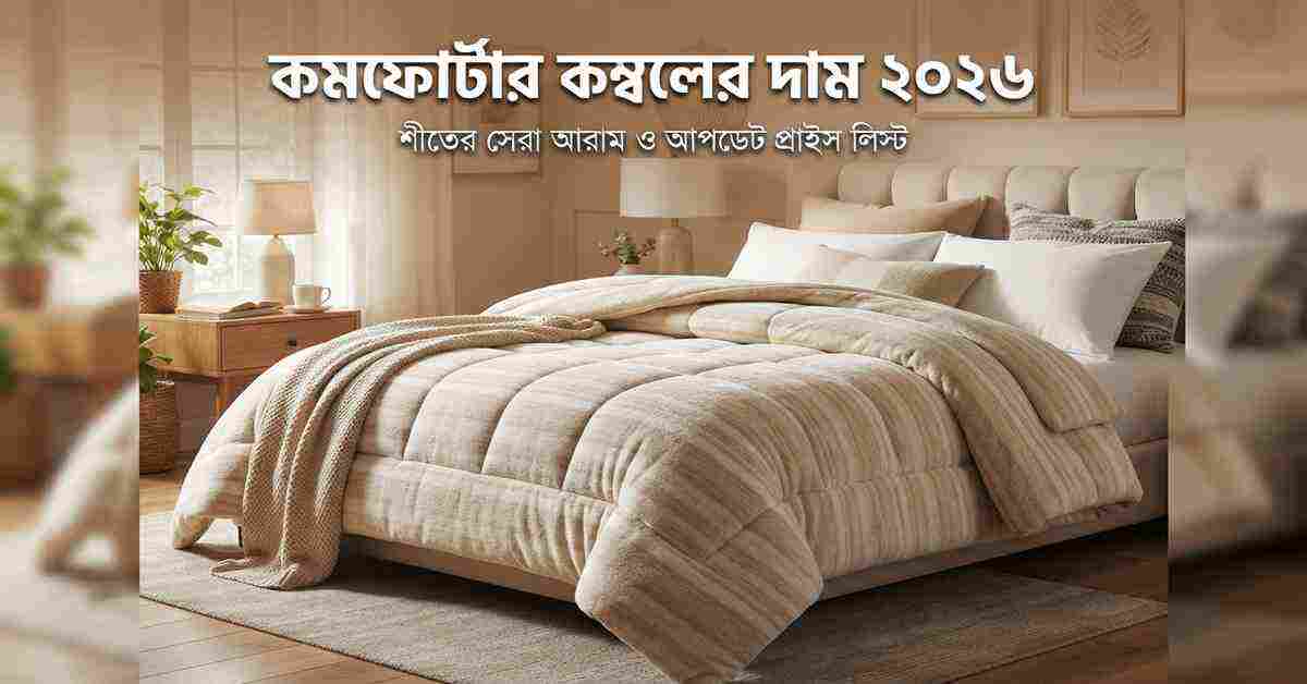 কমফোর্টার কম্বলের দাম ২০২৬