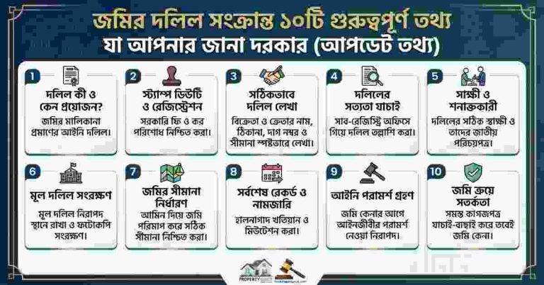 জমির দলিল
