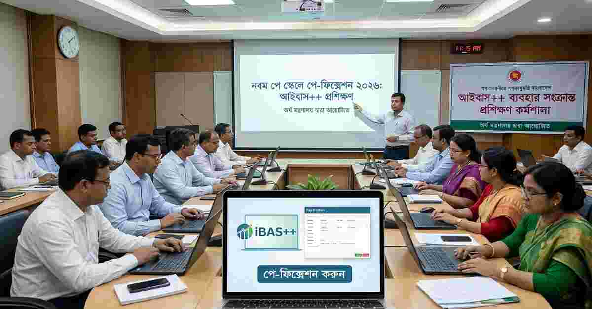 নবম পে স্কেলে পে-ফিক্সেশন ২০২৬