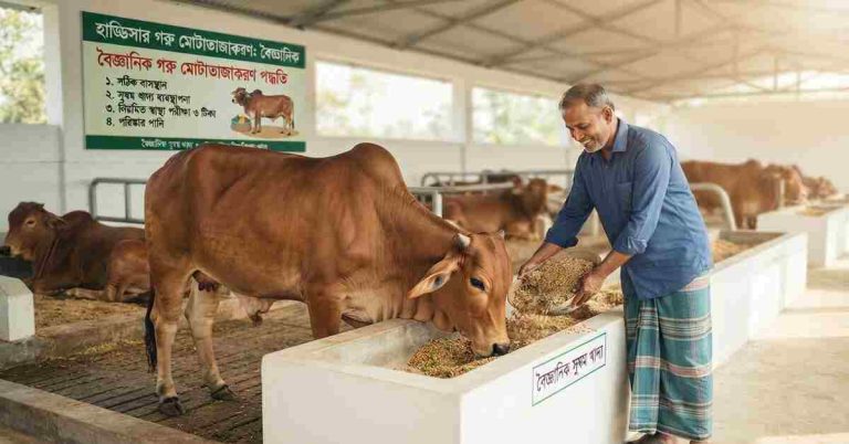 হাড্ডিসার গরু মোটাতাজাকরণ পদ্ধতি ২০২৬
